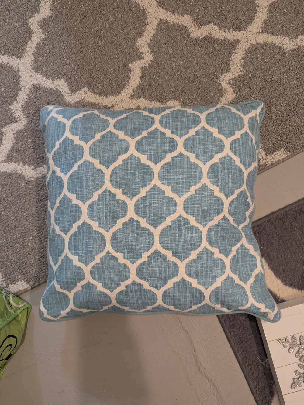 Personalized Monogram 'A' Accent Pillow by
